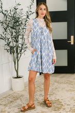 Load image into Gallery viewer, Miss Mischief V-Neck Romper in Blue