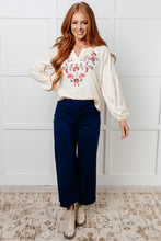Load image into Gallery viewer, More Than You Would Think Embroidered Blouse