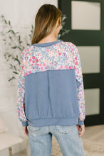 Load image into Gallery viewer, New Opportunities Drop Shoulder Floral Pullover