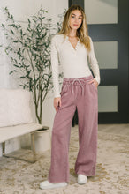 Load image into Gallery viewer, Nights Like This High Waist Palazzo Sweats in Light Rose