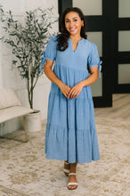 Load image into Gallery viewer, One Less Crisis Tiered Midi Dress
