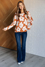 Load image into Gallery viewer, Patches of Flowers Floral Sweater