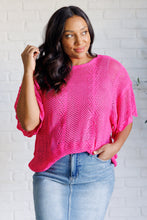 Load image into Gallery viewer, Rather Eventful Open Knit Top