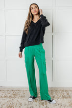 Load image into Gallery viewer, Rep Ready Mineral Wash French Terry Pullover in Black