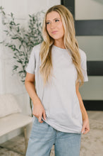 Load image into Gallery viewer, Rest Assured Basic Relaxed Tee in Heather Grey
