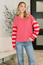 Load image into Gallery viewer, Rhythm & Rows V-Neck Drop Shoulder Pullover