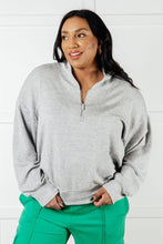 Load image into Gallery viewer, Rogue Runner Half Zip Jacket in Heather Grey