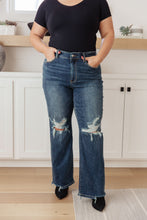 Load image into Gallery viewer, Rose High Rise 90's Straight Jeans in Dark Wash