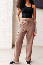 Load image into Gallery viewer, Run, Don't Walk Cargo Sweatpants in Smokey Brown
