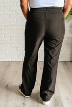 Load image into Gallery viewer, Runner's High Drawstring Joggers in Black