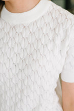 Load image into Gallery viewer, So Intriguing Textured Knit Top