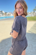 Load image into Gallery viewer, So Sure Short Sleeve Romper