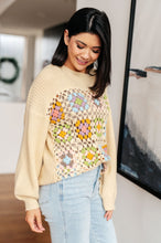Load image into Gallery viewer, Square Dance Granny Square Sweater