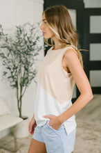 Load image into Gallery viewer, Steady Increase Color Block Sleeveless Top