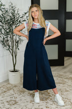 Load image into Gallery viewer, Suit Yourself Adjustable Strap Jumpsuit in Navy