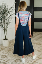 Load image into Gallery viewer, Suit Yourself Adjustable Strap Jumpsuit in Navy