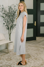 Load image into Gallery viewer, Sweet Like That Casual Dress in Heather Grey