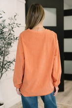 Load image into Gallery viewer, Taking A Drive Oversized Corded Sweatshirt