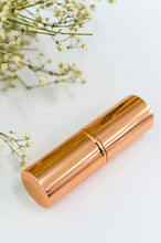 Load image into Gallery viewer, Rose Gold and Pink Telescopic Powder Brush