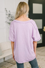 Load image into Gallery viewer, Thanks To You Relaxed Tee in Lilac