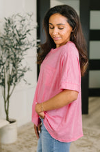 Load image into Gallery viewer, The Layback Relaxed Basic Tee in Pink
