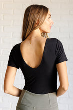 Load image into Gallery viewer, They're Not Like Us Square Neck Bodysuit in Black