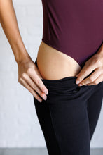 Load image into Gallery viewer, They're Not Like Us Square Neck Bodysuit in Cassis