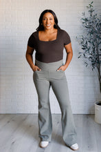 Load image into Gallery viewer, They're Not Like Us Square Neck Bodysuit in Espresso