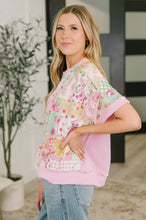 Load image into Gallery viewer, Until Tomorrow Patchwork Relaxed Tee