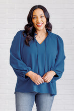 Load image into Gallery viewer, We Believe Keyhole Tie Detail Blouse