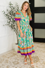 Load image into Gallery viewer, Wildflower Wish Gathered Tier Dress in Mint