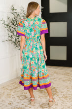 Load image into Gallery viewer, Wildflower Wish Gathered Tier Dress in Mint
