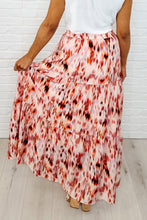 Load image into Gallery viewer, Words Fail Me Watercolor Print Maxi Skirt