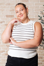 Load image into Gallery viewer, Yacht Life Striped Knit Tank