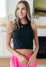 Load image into Gallery viewer, Yesterday's Crop Tank in Black