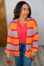 Load image into Gallery viewer, Your Opinion Matters Striped Cardigan