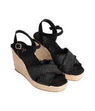 Load image into Gallery viewer, Elinor Wedge in Black