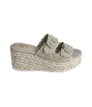 Load image into Gallery viewer, Eriwen Buckle Wedge in Teal