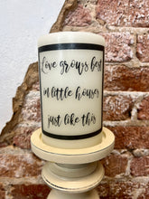Load image into Gallery viewer, Love Grows Best Candle Sleeve