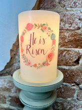 Load image into Gallery viewer, He is Risen Candle Sleeve