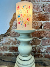 Load image into Gallery viewer, Alphabet Candle Sleeve