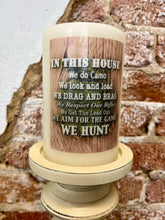 Load image into Gallery viewer, In This House Candle Sleeve