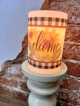 Load image into Gallery viewer, Welcome Sunflower Candle Sleeve