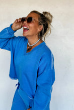 Load image into Gallery viewer, PREORDER: Faded Feels VNeck Pullover
