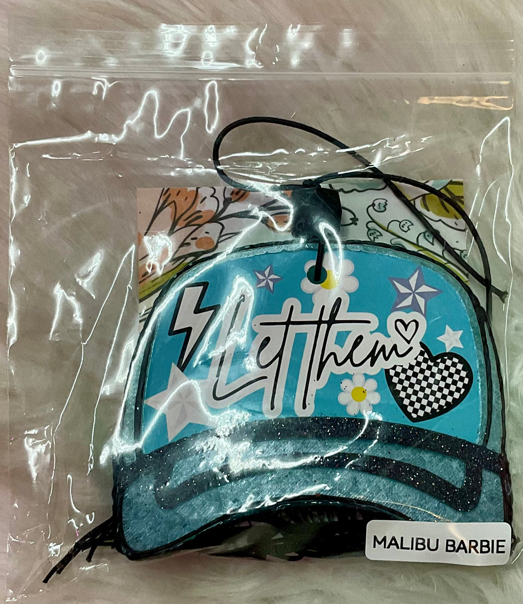 Let Them Trucker Hat Freshie
