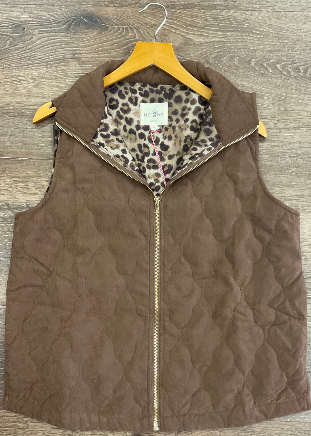 Sally Mocha Vest