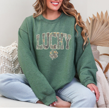 Load image into Gallery viewer, Lucky Camo Graphic Sweatshirt
