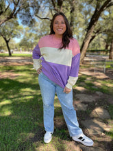 Load image into Gallery viewer, Finnley Colorblock Pullover in Four Colors
