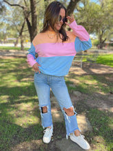 Load image into Gallery viewer, Finnley Colorblock Pullover in Four Colors
