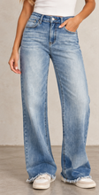Load image into Gallery viewer, Risen Blue Skies Wide Leg Jeans
